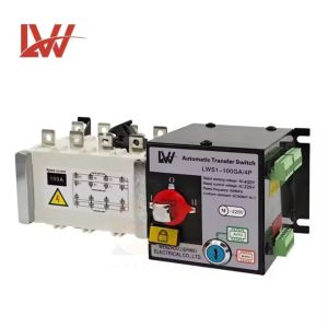 Bộ chuyển nguồn điện 3 pha ATS 4P 125A LWS1-125/4P