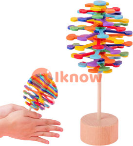 I Know Giác Quan Xoắn Ốc Bằng Gỗ Đồ Chơi Giải Tỏa Căng Thẳng-Quà Tặng Giáo Dục Đồ Chơi Xả Stress Cho 3 4 5 6 7 8 Tuổi Trẻ Em Nam Nữ | Lo Lắng Căng Thẳng Sốt Ruột Giải Tỏa Khối & Đồ Dùng Mới Lạ Cho Gia Đình Văn Phòng