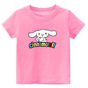 Tshirt kids kaos atasan oblong anak perempuan usia 1-12tahun sablon karakter CONNAMOROL