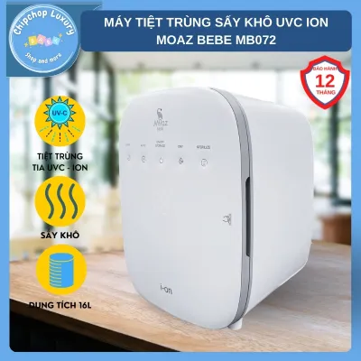 Máy tiệt trùng uvc ion moaz bébé moaz bebe mb072 bảo hành chính hãng 12 tháng chipchop luxury baby