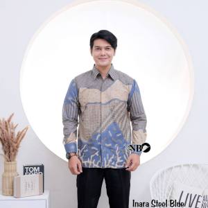 Kemeja Batik Pria Lengan Panjang Baju Batik Pria Batik Pekalongan Kemeja Batik Modern Kemeja Kantor Pria BatiK - Batik Pekalongan Batik Termurah
