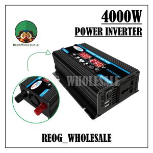 Power Inverter Digital 4000 Watt / Inverter 4000W DC 12V Ke AC 220V Dengan Dual Port Usb 2.1A