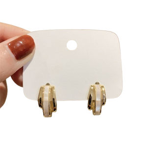 Anting Titanium Korea Perempuan Dewasa Bahan Alloy Mewah Aksesoris Fashion Wanita ANT102 NOMIDE