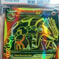 Lá pokemon MEGA Primal Groudon EX truyền thuyết dung nham TẶNG kèm top loader 1459 d28 1-72 229. 
