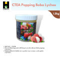 CTEA Popping boba 1.2kg / Popping boba tea/milktea sinkers/Sinker dessert/ Popping boba pearls. 