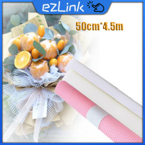 1Pcs Mesh Flower Packaging Yarn Design Flower Mesh Wrapping Paper Flower Packaging For Flower Shop