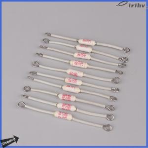 【jianzhanqinl】 10ชิ้นหม้อหุงข้าว RF ฟิวส์ความร้อนเซรามิกตัด10A 20A 90C 125C 185C 230C