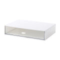 Tủ decor bàn học DecorMe kệ đựng bút trong suốt có thể xếp chồng lên nhau thành tủ mini trang trí bàn học. 