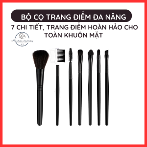 [ CHÍNH HÃNG] Bộ 7 Cọ Trang Điểm Đa năng cọ tán phấn tạo khối che khuyết điểm trang điểm mắt Set Cọ trang điểm/bộ cá nhân  chất lượng cao Tiện Dụng