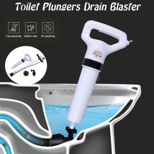 Toilet Cleaner Air High Pressure Toilet Plunger Drain Declogger Plunger Toilet Kitchen Sewer Cleaning