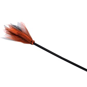 YIYIUR Colorful Witch Broom Cosplay Costume Accessories Detachable Kids Cosplay Flying Home Decor Funny Broomstick Props Masquerade Halloween