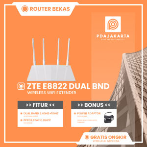 Router ZTE E8820 & E8822 V2 Gigabit Dual Band Wireless Router WiFi Bekas Original