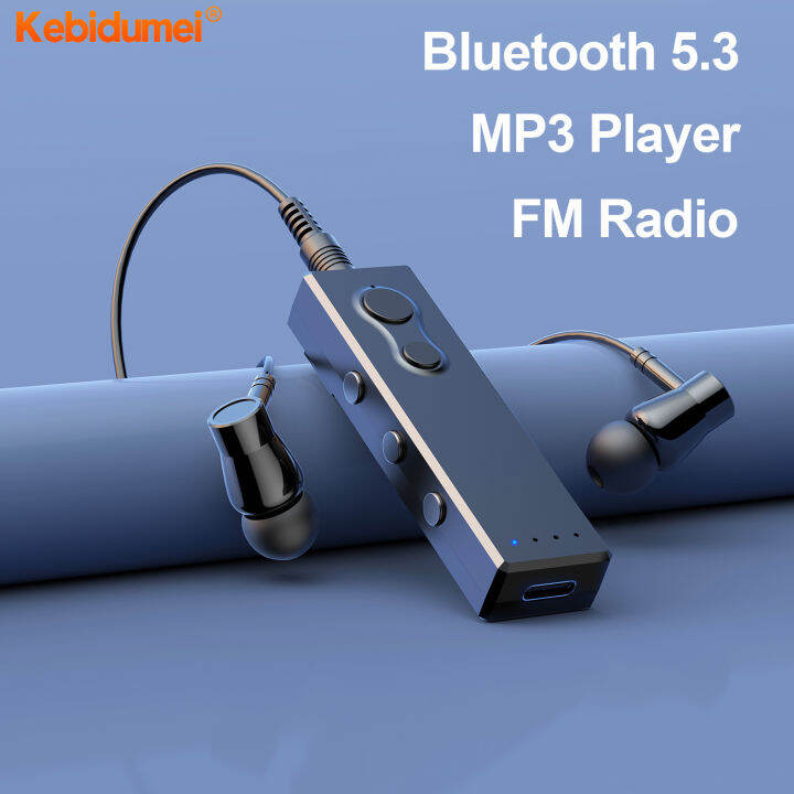 Kebidumei Mp Player Fm Radio Bluetooth Receiver Support Tf Card Playback Radio Speaker