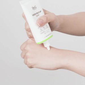 Dr. G Green Mild Up Defense Mineral Sunscreen - SPF 50 Broad Spectrum Korean Sunscreen - Lightweight & Reef-Safe Mineral Formula - For Sensitive Skin - Non-Greasy - With Centella Asiatica - 1.69 fl oz
