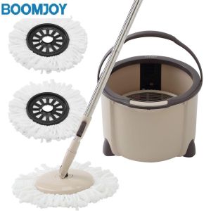 BOOMJOY Single Bucket Spin Mop Powerful cleaning Mop Sweeper Bucket （Eyliden brand packaging）