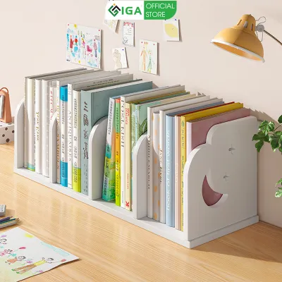 Kệ sách giá rẻ để bàn làm việc họa tiết dễ thương giúp tiết kiệm không gian - IG410