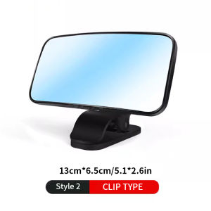 SEAMETAL 360 Degree Rotation Car Rearview Mirror Auto Internal Safety Mirror HD Wide Angle Auxiliary Mirror