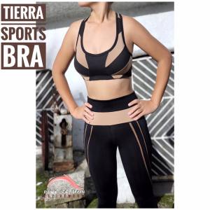 Pink Salmon Clothing TIERRA Slim-Strap Sports Bra Activewear