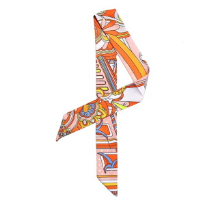 ผ้าพันคอแบบพันรอบคอผ้าพันคอสำหรับกระเป๋าถือสตรีเนคไทเข็มขัดของขวัญสำหรับเด็กผู้หญิงผ้าพันคอผ้าพันคอตกแต่งกระเป๋าถือ