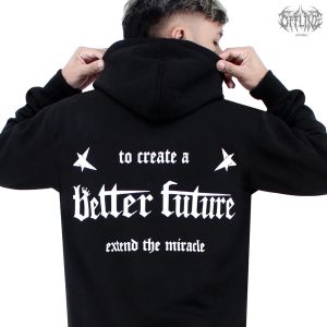 Hoodie Basic The Miracle Star / bukan hoodie menyala / hoodie cowok cewek tebal / hoodie kece aesthetic / hoodie cowok cewek viral Sweater Wanita