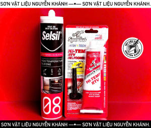 🔥 KEO SILICON CHỊU NHIỆT CAO CẤP – SELSIL & SPARKO 🔥 ✨ Chịu nhiệt lên đến 300°C • Kín khít • Bám dính cực mạnh ✨