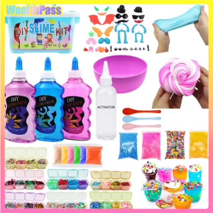 Homemade Slime color clay crystal clay set Slime mold glue set crystal clay DIY Clay Set