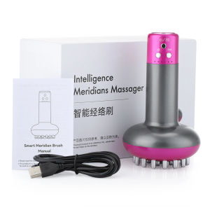 Meridian Brush Universal Whole Body Electric Dredge Scraping Body Massager Vibration Hot Compress Scraping Fat Burning Slimming Massager 经络刷按摩仪