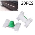 20pcs Car Exterior Door Clips For 93-06 For BMW E36 E46 323 325 328 323 330 Side Moulding Trim Clips. 