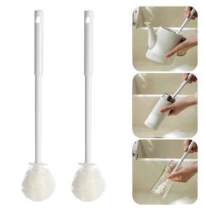 Multifunction Bottle Brush Silicone Flexible Wash Clean Cup Mug Jar Foldable Long Handle Berus Botol Cleaning Tool