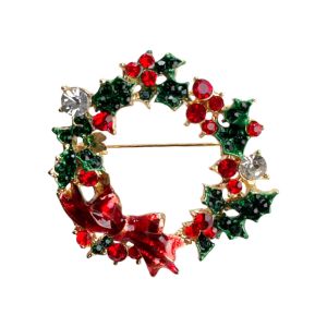 Pinky Bee  Bross Imitasi Natal Wreath 70282200