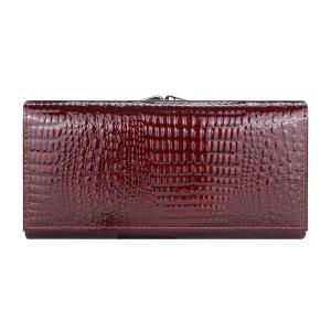 Smart King Retro Genuine Leather Wallets for Women Multi-card Slots Card Holder Large Capacity Long Wallet 2492
