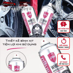 Xịt Dưỡng Bóng Vỏ Lốp Ô Tô - Phục Hồi Nhựa Đen Flamingo F010 500ml