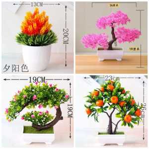 Dekorasi Pohon Bonsai & Aksesoris Tanaman Hias: Pajangan Pot Dekorasi