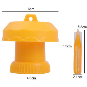 【On Sale】แมลงหวี่พลาสติกนักฆ่าที่ดักแมลงวันผลไม้เครื่องดักแมลงวันการควบคุมแมลงสัตว์รบกวน