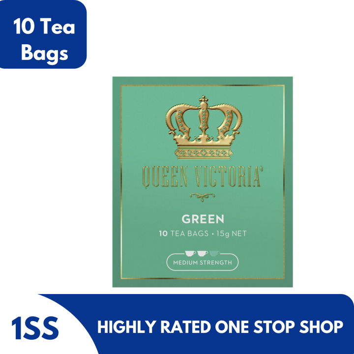 Queen Victoria Green Tea, 10 Tea Bags Lazada PH