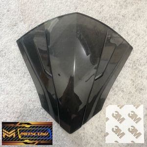 WINDSHIELD MOTOR HONDA BEAT FI ESP TAHUN 2014 - 2016 ALL BEAT OLD LAMA WINSIL KACA DEPAN ANTI ANGIN ANTI PECAH GARANSI MERK MOSCOW VISOR BEAT FI VISOR BEAT ESP TEBAL WARNA HITAM SUDAH PLUS LEM 3M KUAT WIND SHIELD HONDA BEAT PNP TEMPEL