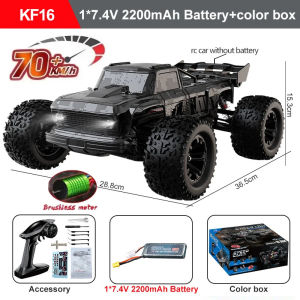 ST[Fast Delivery][Original Available] KF16 1:12 4WD RC Car 70KM/H Off Road 2.4G High Speed Racing Brushless Remote Control Cars Drift Monster Truck VS Hyper Go 14210