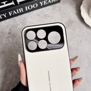For Xiaomi POCO F9 Ultra Case Luxury Plating Hard PU Protective Back Cover Case For POCO F9 Pro Full Cover Phone Shell