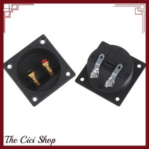 [The Cici Shop] ปลั๊กซับวูฟเฟอร์ถ้วยกลมขนาด50มม. 1ชิ้นช่องต่อลำโพงสเตอริโอสำหรับรถยนต์