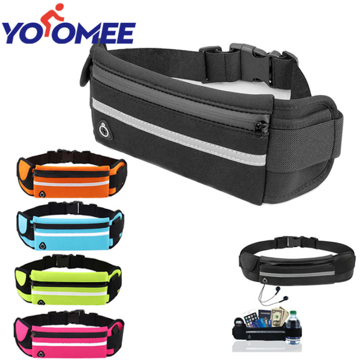 Yoomee Waterproof Running Waist Bag Pack Belt with Zipper Jogging Gym  Marathon Waist Packs Waterproof Lazada PH