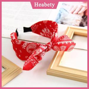 Heabety 1 cái mới cổ điển màu Đỏ hairband cho phụ nữ đa năng Bow Headband với cạnh rộng Hàn Quốc phong cách tóc phụ kiện