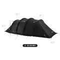 Naturehike 4 rods Cloud Vessel Tunnel Tent With Snow Skirt Big Front Hall Multi person Large Outdoor Camping. 