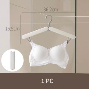 KITkitchen Folding Clothes Hanger Portable Travel Clothes Hanger Dormitory Students Folding Clothes