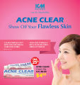 [Bundle of 4 tubes] Acne Clear Pimple Treatment Cream 15g. 