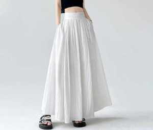 ISABELPlain Color  High Waist Long Maxi Skit - XS to Large  - xs to large - classy and elegant - premium fabric - excellent quality -  fabric from abroad  - premium quality  - mall quality  - multi way to wear - trending - top pick - best seller - premium