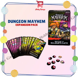 Card Game Dungeon Mayhem Battle For Baldurs Gate Expansion Pack
