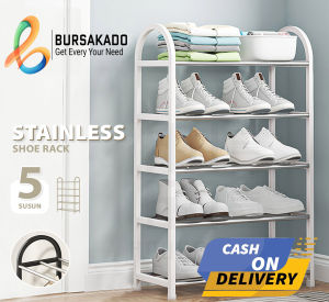 Rak Sepatu 5 Susun Serbaguna Portable Tempat Sepatu Sandal NEW