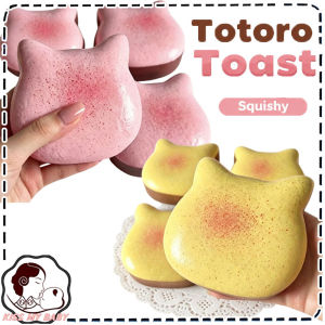 Starry Home.my Cat Bread Squishy Sensory Toy Slow Rising Soft PU Foam Stress Relief Desk Decor Gift Rumah Tangga