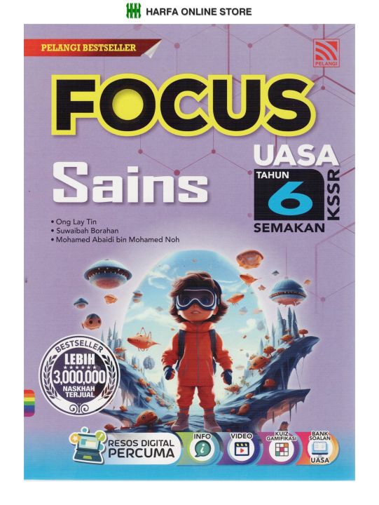 Buku Rujukan Focus Uasa Sains Tahun 6 Kssr Semakan Lazada