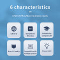 DORAN USB 3.0 to Ethernet Adapter RJ45 to Thunderbolt 3 Type C Gigabit Network LAN Converter 100Mbps 1000Mbps MacBook. 